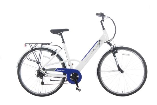 Basis Dorchester Step Through Integrated Electric City Bike, 7.8Ah Battery