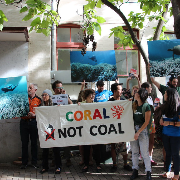 India Coal Protest - Coral Not Coal