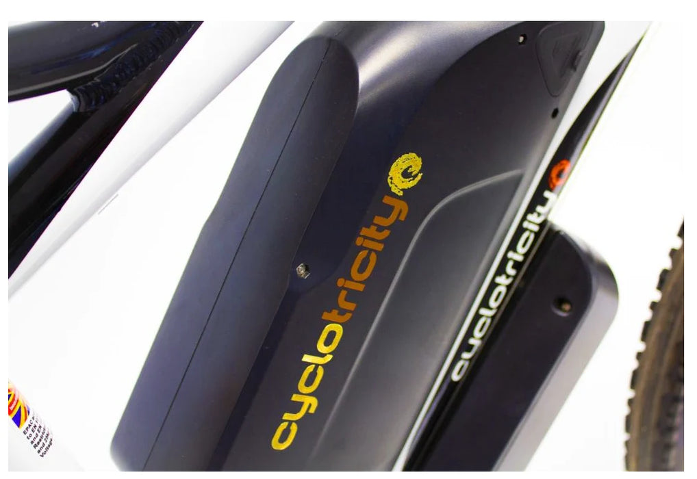 Cyclotricity Stealth 18" 500w Crank drive 19ah HD E350' E-Bike