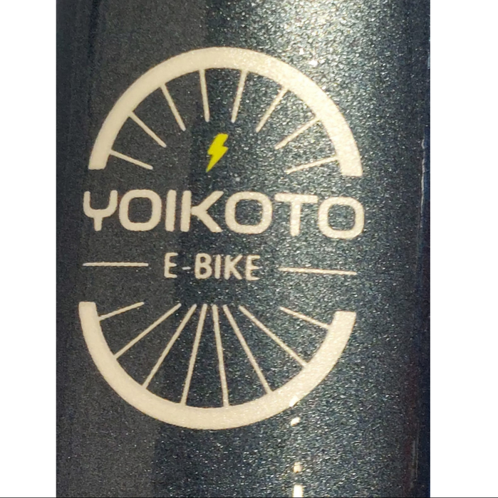 Yoikoto E Amper Electric Bike || Silver or Blue || 19″inch